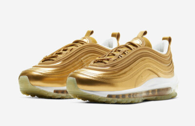 NIKE Air Max 97 LX 'Metallic Gold' W Sz 6 (CJ0625-700) | eBay