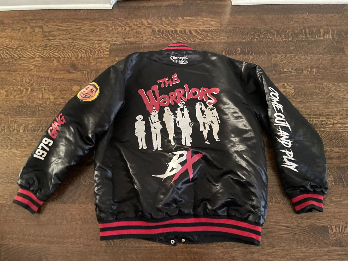 Headgear Classics THE WARRIORS Movie Satin Snap Up Jacket Headgear Classics THE WARRIORS Movie Satin Snap Up Jacket
