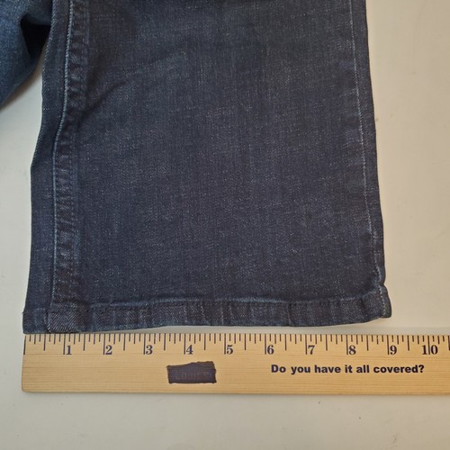 TK Axel Men's Jeans Slim Boot Stretch SZ 34x32 Dark Blue Jeans - Picture 12 of 13