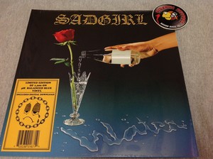 SADGIRL-Water-Rock-Vinyl-Limited-pH-Blue-LP-New-SEALED-Piranha-Records