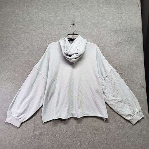 Levi's Women Sweatshirt 2X Blue Cropped Hoodie Logo Pullover NWT - Picture 6 of 11