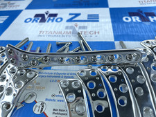 Proximal Lateral Tibial 6,8,10 & 12 H LCP Plate L & R & 5mm screw 85 Pcs SS 316L