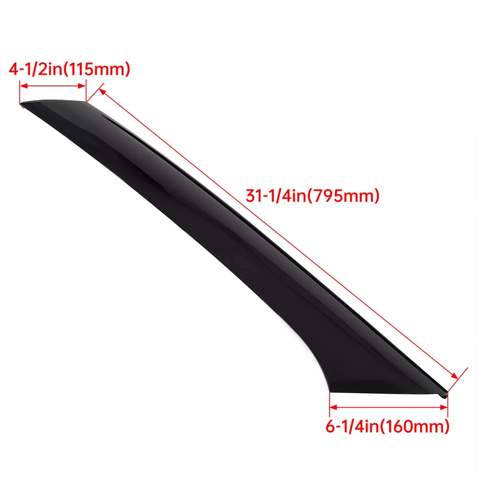 For Ford Flex 2009-2019 Pair Windshield Outer Trim Pillar Molding Left & Right - Imagem 3 de 4