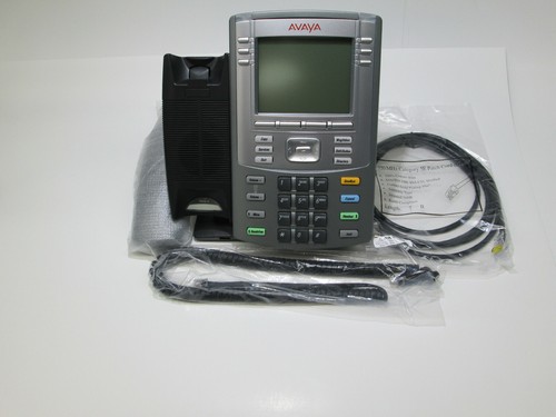 **LOT of 5** AVAYA 1140E IP VOIP Phone Business Gigabit TEXT or Icon Labels - Picture 12 of 25