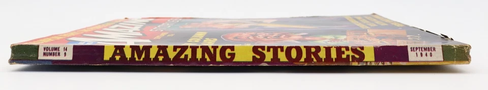 Amazing Stories (1926)  Vol 14 #9 Sept 1940 Robert More Williams Robert Fuqua FN - Image 3 of 4