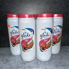 4 Lot Glade Carpet & Room Refresher Radiant Berries Scent, 32 oz each