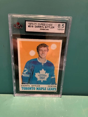 1970 O-PEE-CHEE #218 DARRYL SITTLER KSA 8.5 HALL OF FAME ROOKIE OPC RC