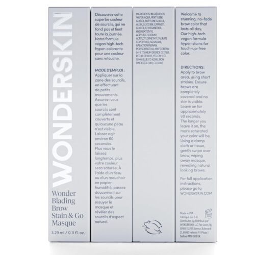 Long-Lasting Dark Brunette Eyebrow Tint - Transfer Proof & Smudge Proof Masque - Picture 10 of 10