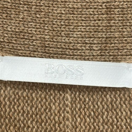 BOSS Hugo Boss Long Belted Cardigan in Virgin Wool and Cashmere in Camel - S - Bild 8 von 10