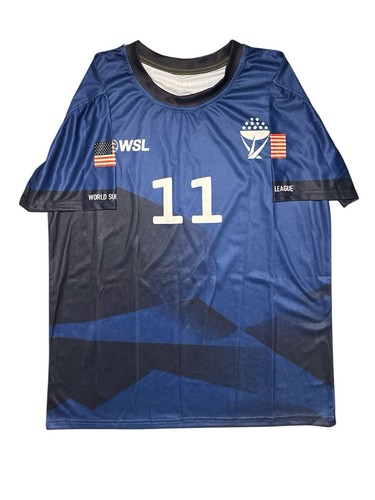 Kelly Slater Signed World Surf League WSL Jersey 11x World Champ Auto ~ JSA COA - Picture 3 of 4