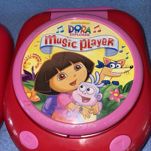 VTG Dora The Explorer Music Player Storybook Miniature CD 5 Disc Player Book EUC - Picture 15 of 24