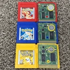 Pokemon Blue Red Yellow Gameboy Game Boy Authentic NEW BATTERY