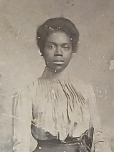 Antique African American Cabinet * BEAUTIFUL COLORED LADY * ROANOKE VIRGINIA