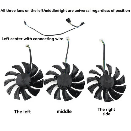 Replace Cooling Fan for GAMING 2070, 2080, 2080Ti Cards6658 - Afbeelding 5 van 6