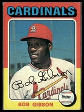 Bob Gibson #150 1975 Topps St. Louis Cardinals