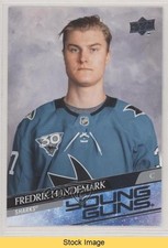 2020-21 Upper Deck Extended Series Young Guns Fredrik Handemark #711 READ 09zw