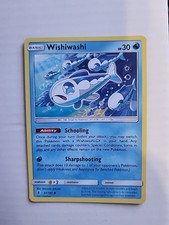 Wishiwashi 37/145 Sun & Moon Guardians Rising Pokemon Card From 2017