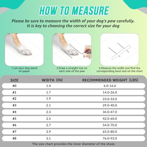 Dog Shoes for Large Small Medium Dogs, Breathable Dog Booties for Summer Hot - Picture 7 of 8