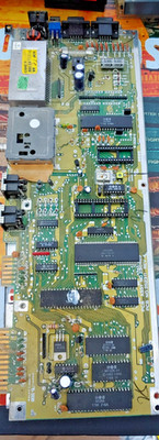 Commodore 64 250469 Mainboard Motherboard (black pic no sid) w screws 8-bit #5