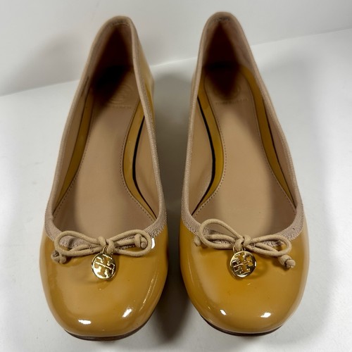 Tory Burch Chelsea Ballerinas braun nude hellbraun Damen 7,5 mit Karton - Bild 5 von 10