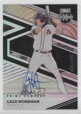 2020 Elite Extra Edition Prime Numbers A Signatures /195 Gage Workman Auto 0m4x