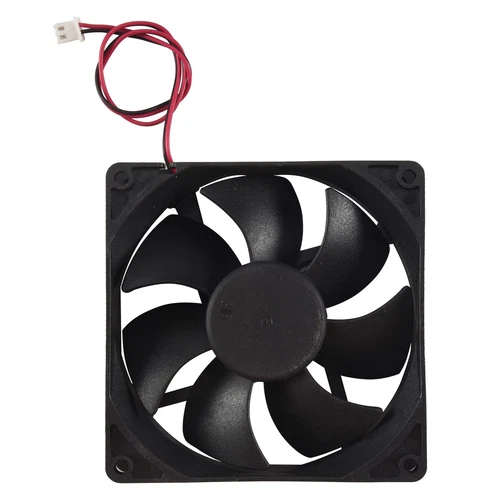 Schwarz Kunststoff-Platz 9025 90 x 90 x 25 mm DC 12V 0,25A Kuehler Luefter Q5C1