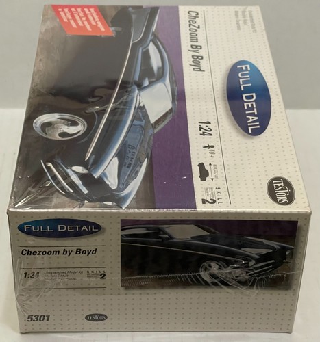 TESTORS CHEZOOM BY BOYD '57 CHEVY FULL DETAIL 1:24 MODEL KIT 5301 FACTORY SEALED - Picture 5 of 6