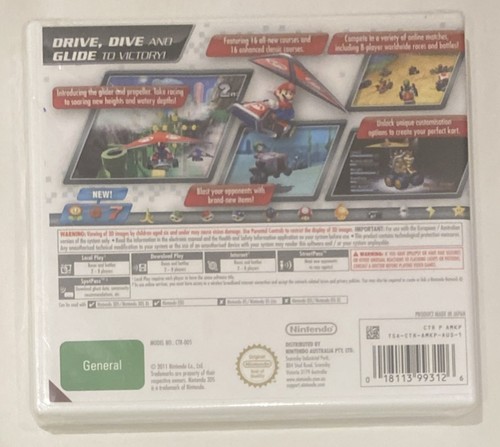 Mario Kart 7 - Nintendo 3DS - New & Sealed - Australian Distribution - Picture 2 of 4