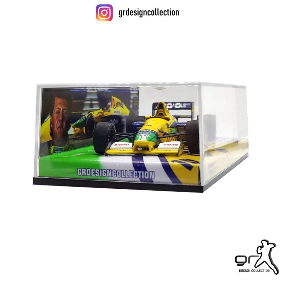 Michael Schumacher - Benetton Ford B191 - F1 GP 1991 / Minichamps / 1:43 - Immagine 4 di 4