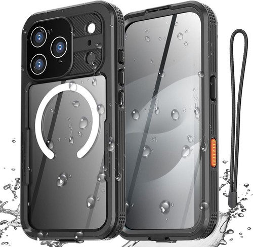 iPhone 17 Pro Waterproof Case MagSafe Snowproof-Dustproof-Shockproof Full Body - Picture 2 of 9