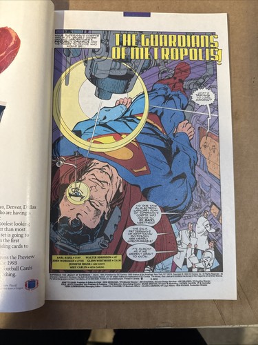 Superman: The Legacy of Superman #1 1993 DC Comics Comic Book - Picture 11 of 13