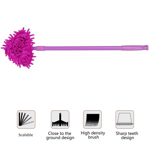 Telescopic Cleaning Mop Squeeze Mops for Floor Glass Window Hardwood Floors - Imagen 10 de 12