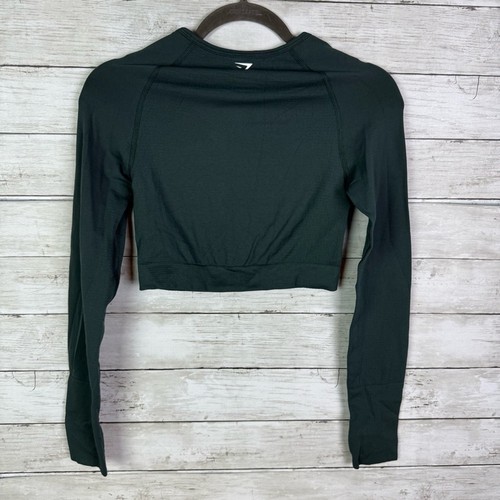 Top corto manga larga Gymshark Vital talla mediana - Imagen 5 de 5