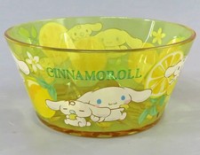 Plates and Bowls 13. Cinnamoroll Yellow Plastic Bowl "Sanrio Lottery