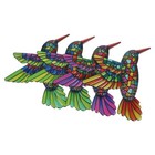  2 PCS Wand Dekoration Wanddeckoration Vogelwandkunst Wanddekoration