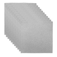 10pcs 8" x 8" x 0.12" Filter Foam Sponges Fan Replacement Filters, Black