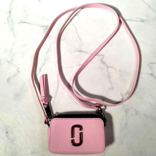 Marc Jacobs The Shot Mini Shoulder Bag Pink - Picture 2 of 9