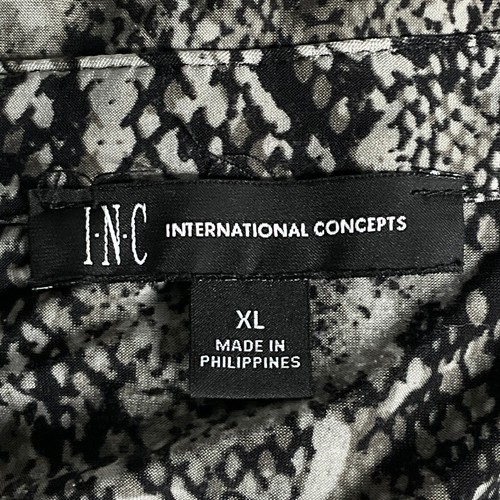 INC International Concepts Damen Midi-Shirtkleid mit Schlangenleder-Print XL Karriere - Bild 3 von 15