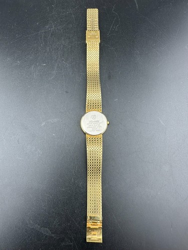 Orologio al quarzo Nivada donna quadrante lino oro cassa placcata oro 24mm N004S - Foto 8 di 12