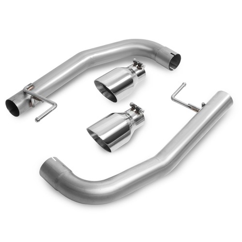 For 15-17 Ford Mustang 5.0L 4" Muffler Tip Race Catback Axle Back Exhaust System - Picture 6 of 7