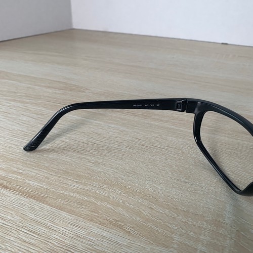 Lunettes de soleil Ray-Ban RB2027 601/W1 de luxe polarisées noires Italie montures UNIQUEMENT - Photo 4/8