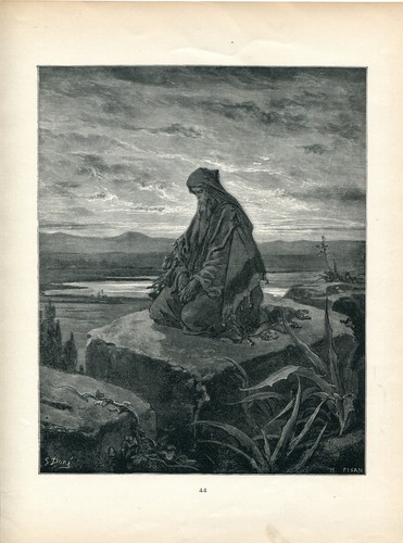 Old Testament Prophecy THE GREAT PROPHET ISAIAH 1890 Dore Bible Art - Picture 4 of 4