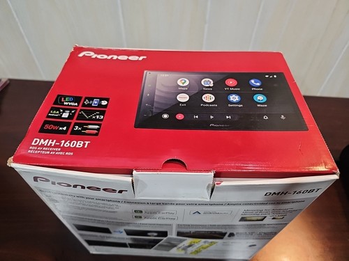 Pioneer DMH-160BT6.8" Touchscreen Double Din Receiver Android Auto/Apple Carplay - Picture 5 of 6