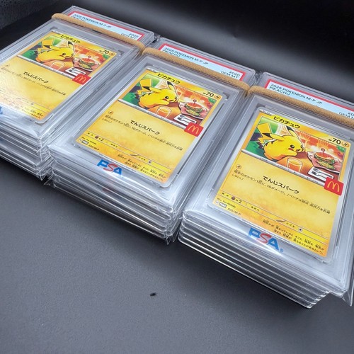 PSA10 Japanese Pikachu 020/M-P McDonald's Happy Set Promo Pokemon Card  2025 - Picture 3 of 6