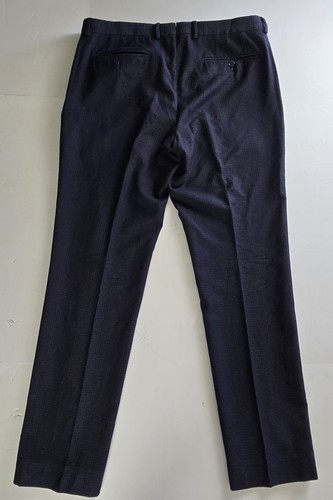 MASSIMO DUTTI 3 Pc Suit 42R /34x31 Blue Check 120s Wool Made Italy Working Cuffs - Picture 10 of 22