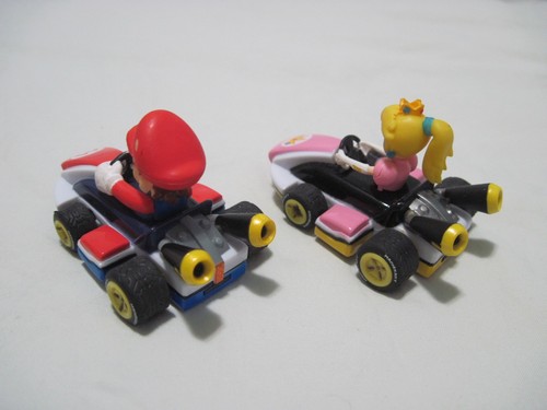 Carrera Go Nintendo Mario Kart Mario And Peach 1/43 Slot Cars Tested - Picture 4 of 15
