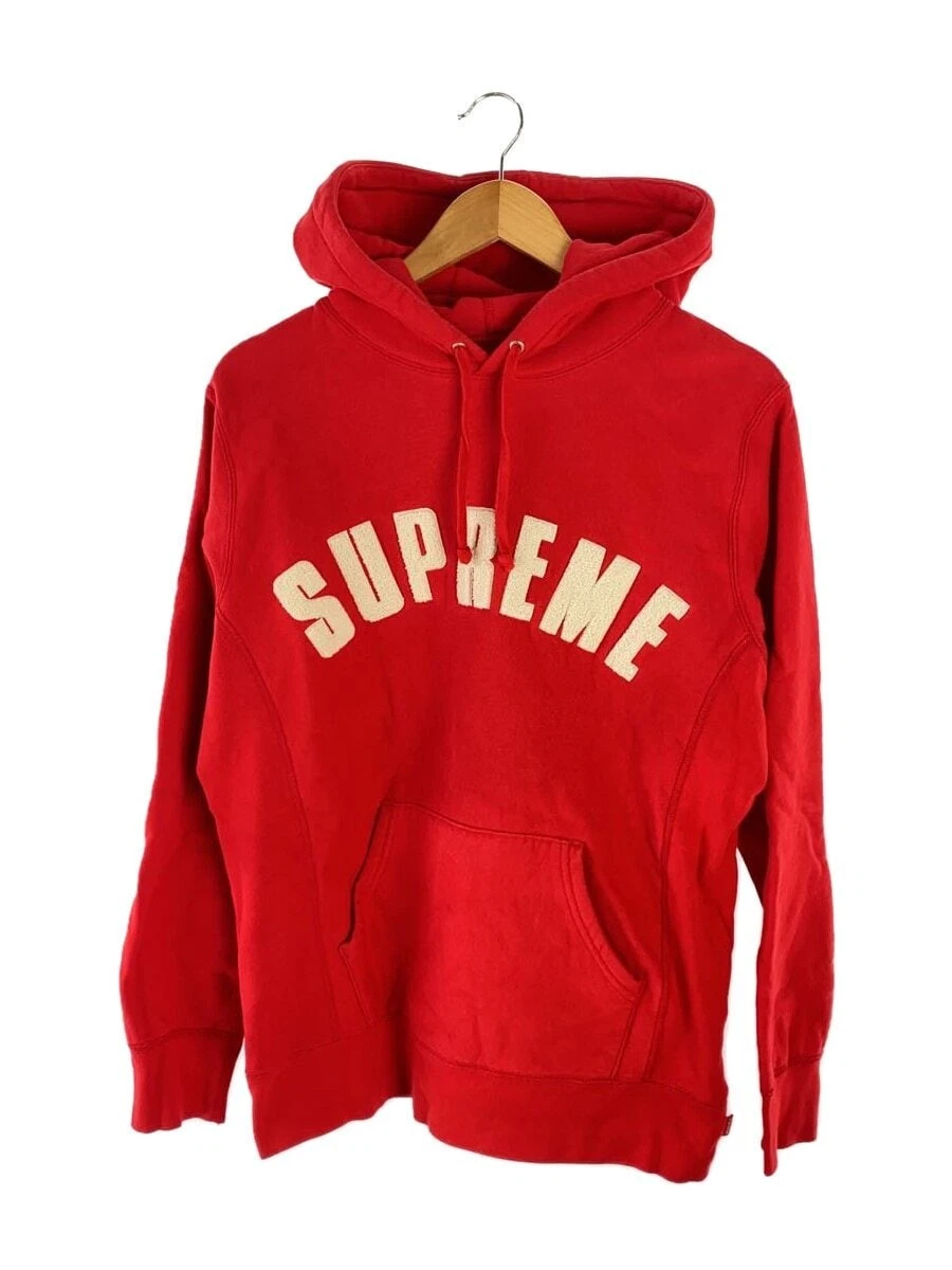 Sweat à capuche zippé Supreme rouge M occasion