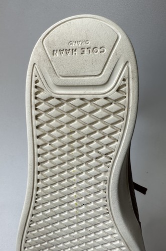 Cole Haan Grand Crosscourt Herren Braun Leder Modern Perf Turnschuhe Größe 12M B14 - Bild 8 von 10