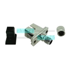 NEW Optical Fiber Connector SMA Female-SC Female Hybrid Adapter Flange Coupling