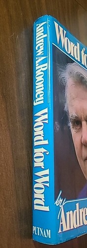 Word for Word by Andy Rooney (1986, HARDCOVER w/DJ) SIGNED FIRST EDITION - Picture 2 of 11
